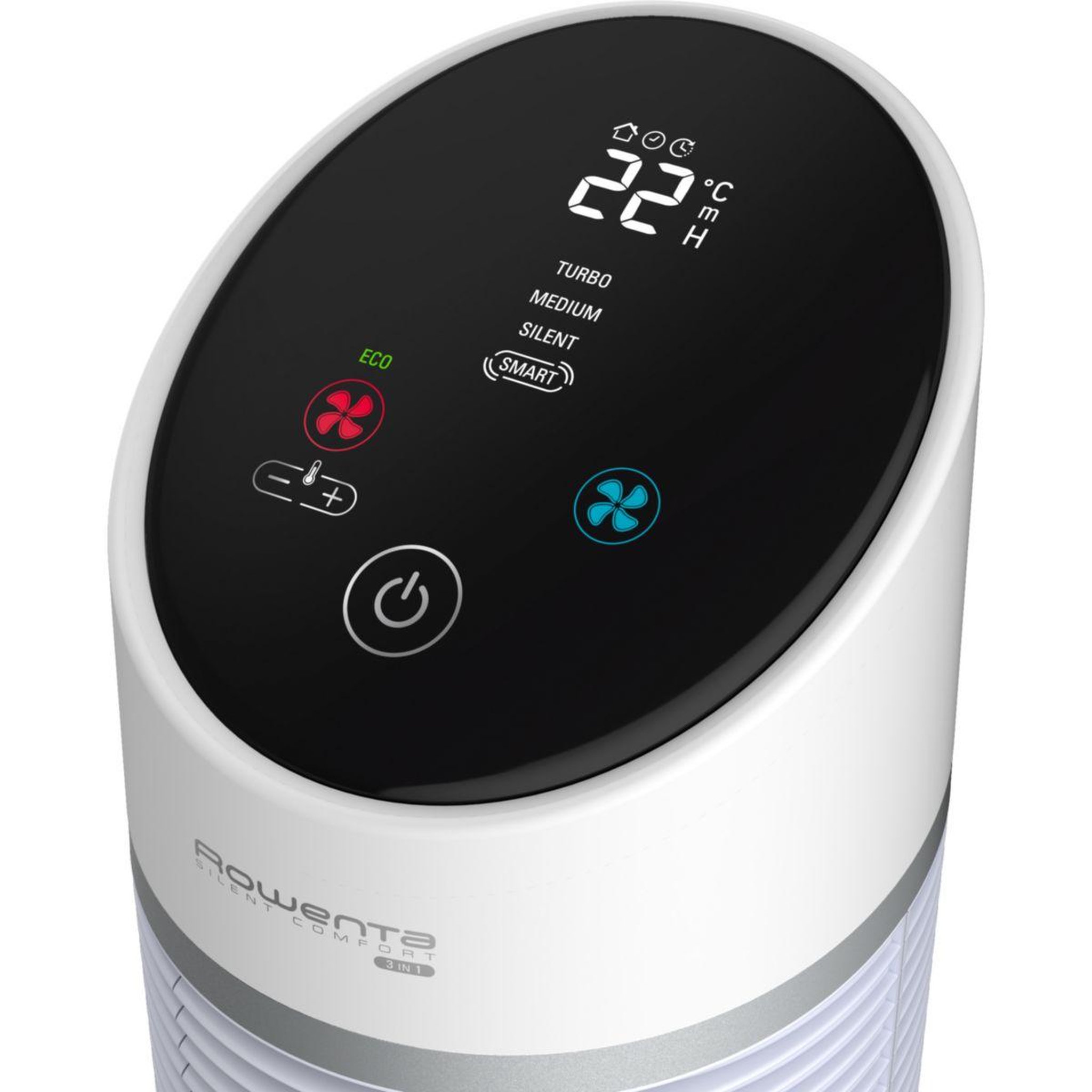Voir la diapositive 2 : ROWENTA Chauffage soufflant HQ8120F0 - SILENCE COMFORT 3EN1