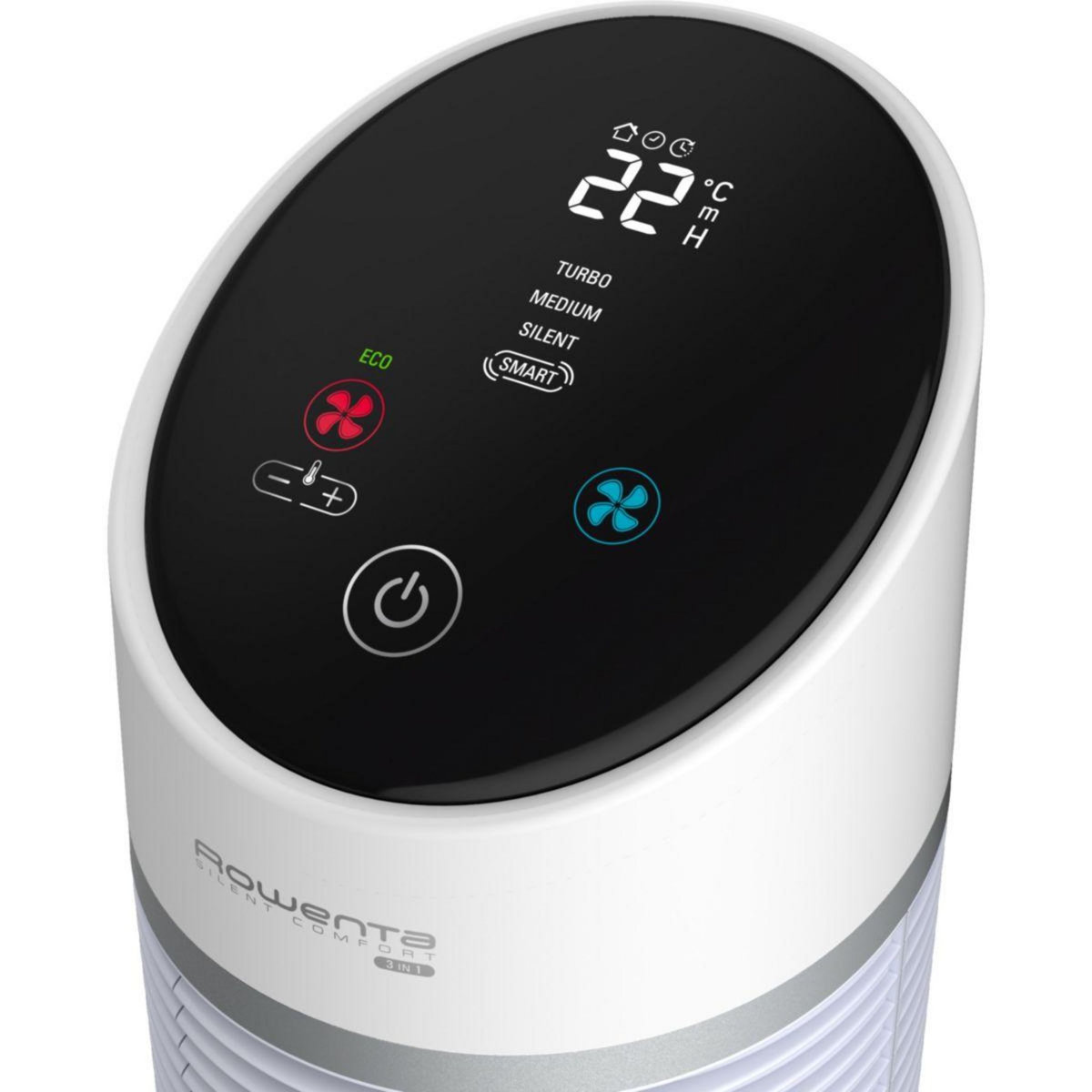 ROWENTA Chauffage soufflant HQ8120F0 - SILENCE COMFORT 3EN1