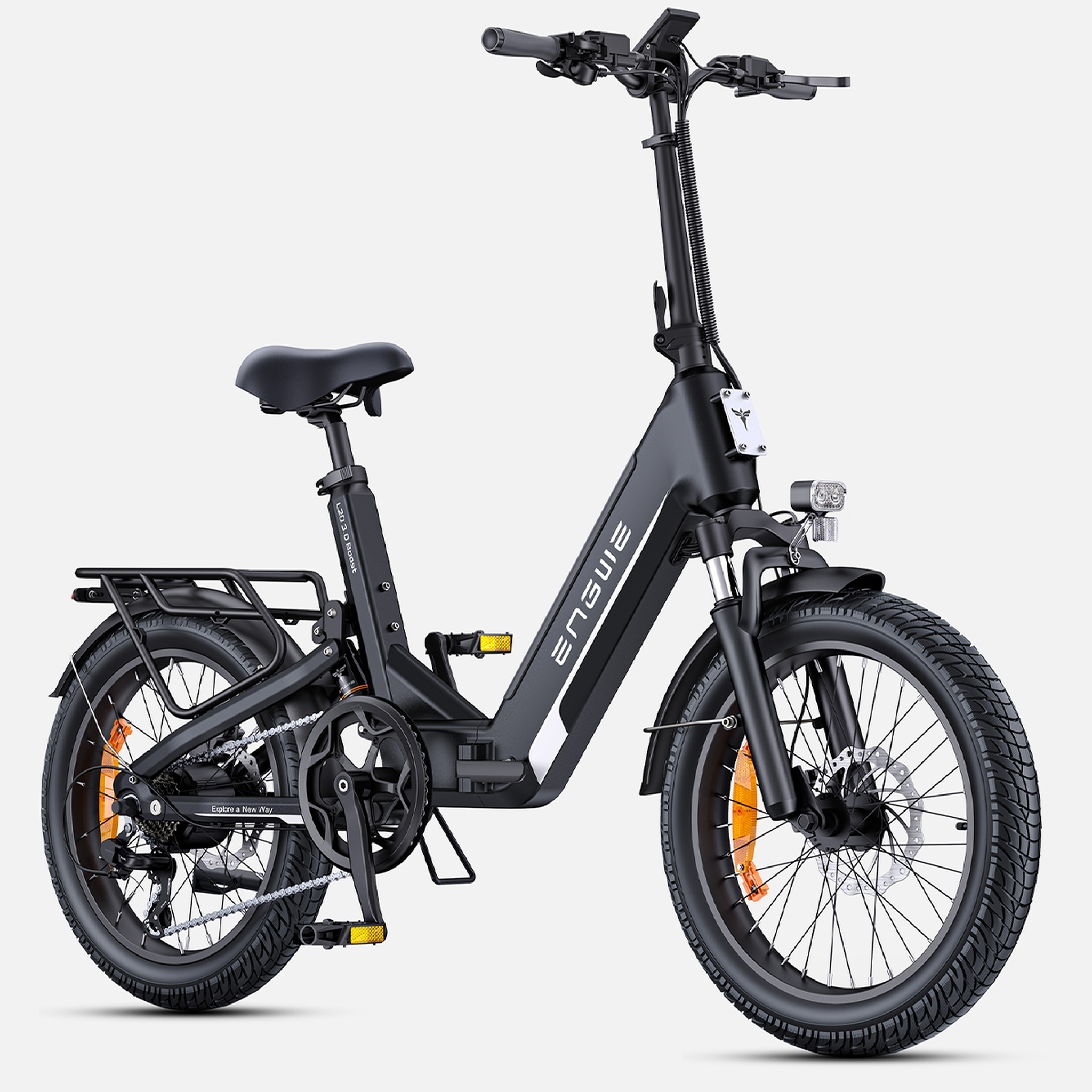 ENGWE Vélo électrique compact ENGWE L20 3.0 BOOST - 250 W. Coloris disponibles : Beige, Noir