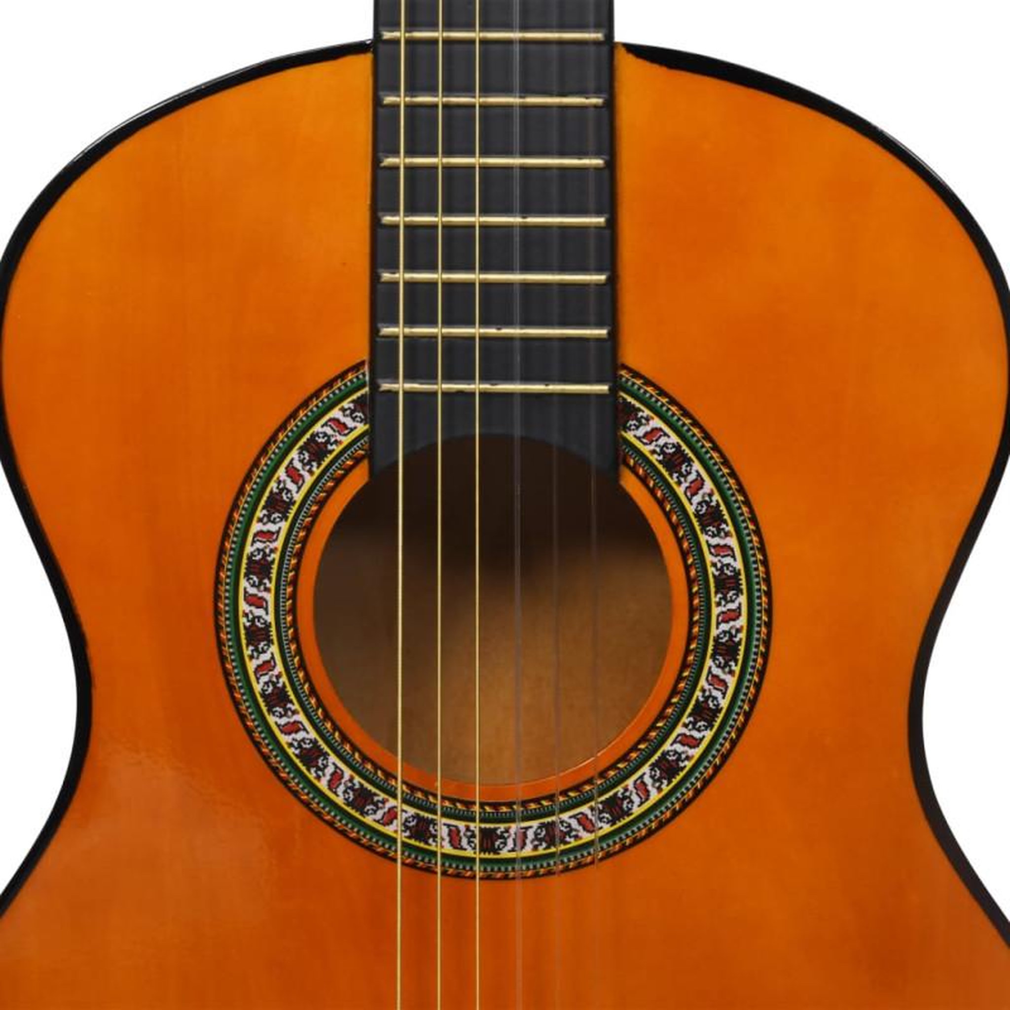 Voir la diapositive 6 : VIDAXL Guitare classique avec sac pour débutants et enfants 1 2 34
