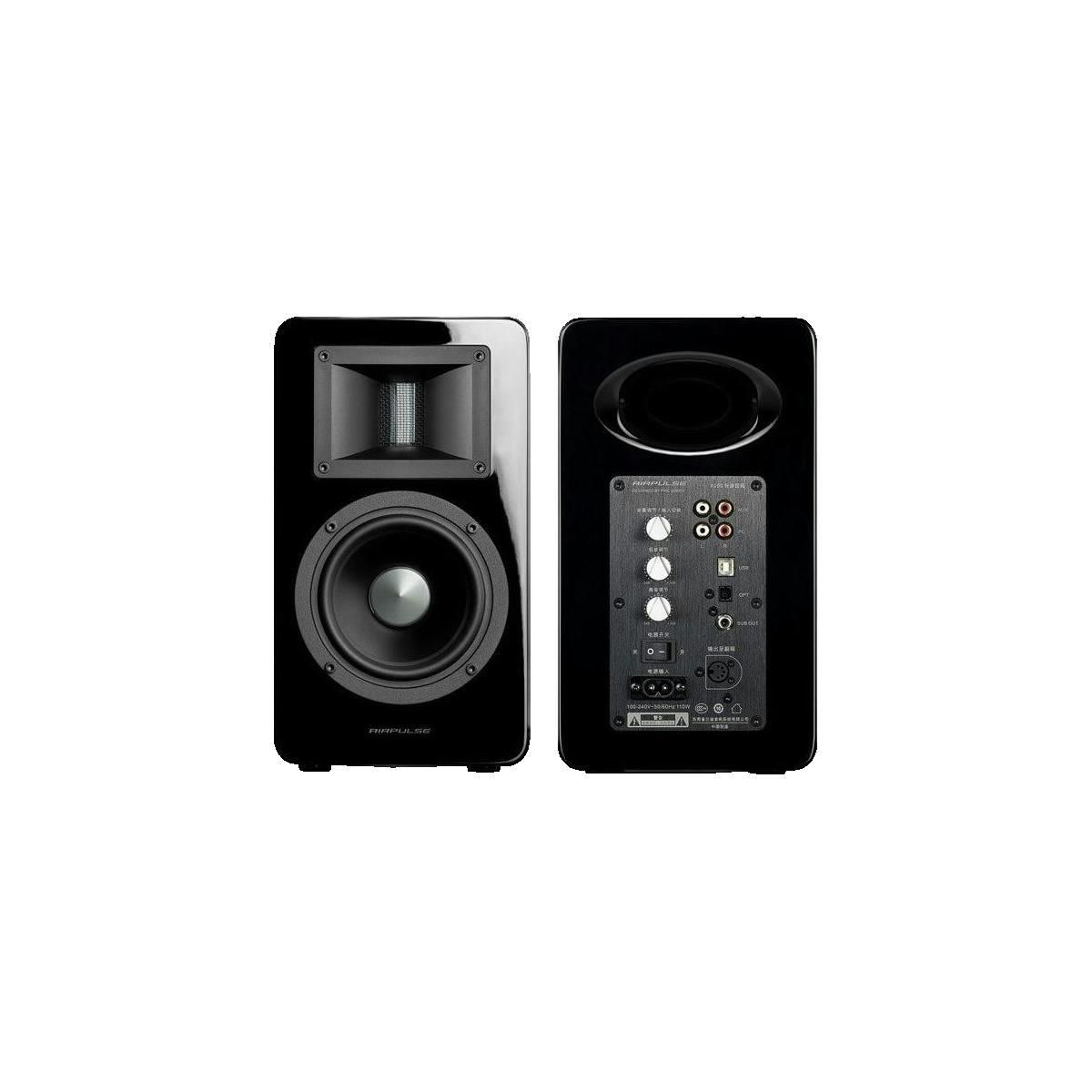 Edifier Enceintes de bibliothèque Edifier AIRPULSE A100 Noir