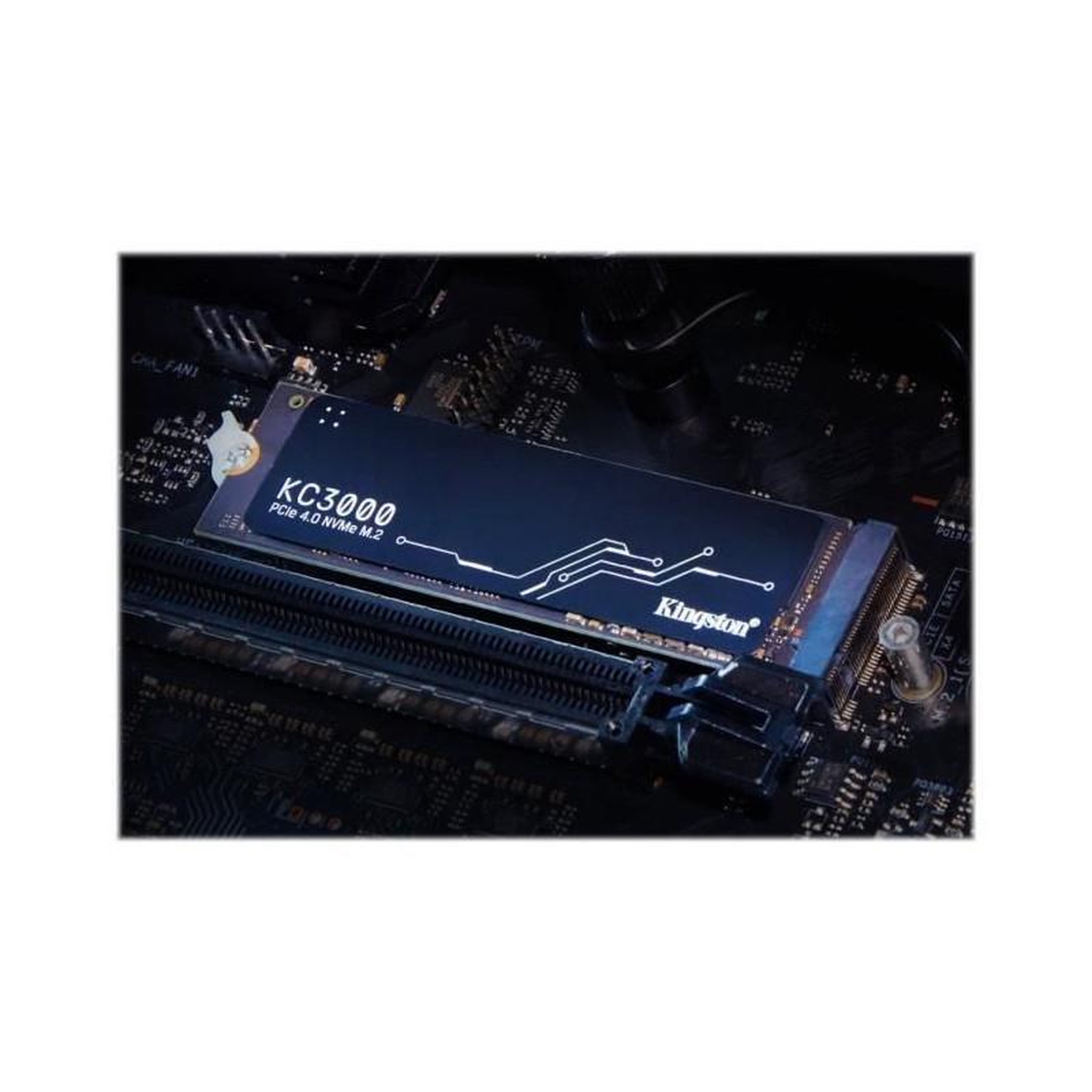 Voir la diapositive 5 : Kingston KINGSTON - SSD Interne - KC3000 - 512Go - M.2 NVMe (SKC3000S/512G)