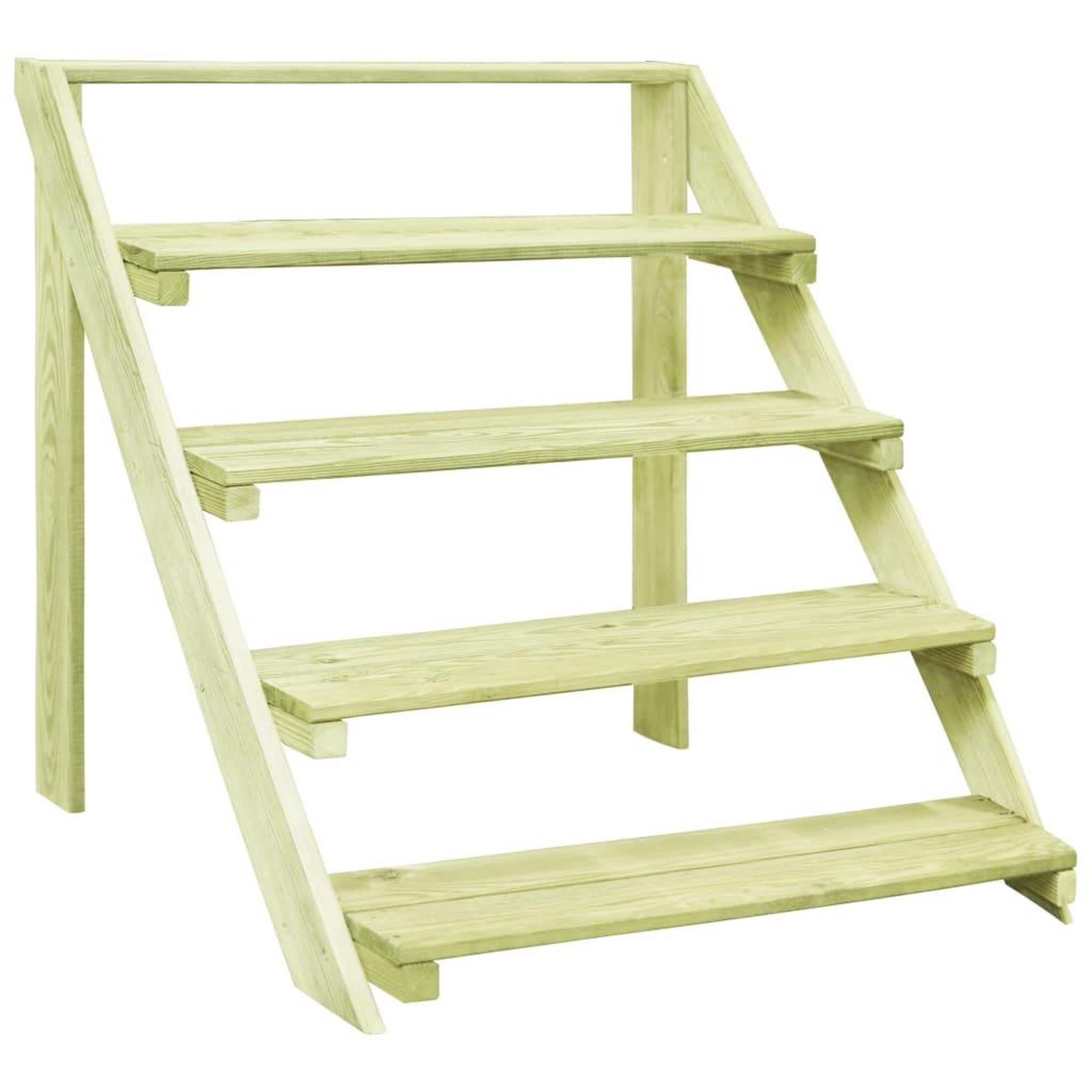 VIDAXL Support de jardiniere 80x80x80 cm Bois de pin impregne