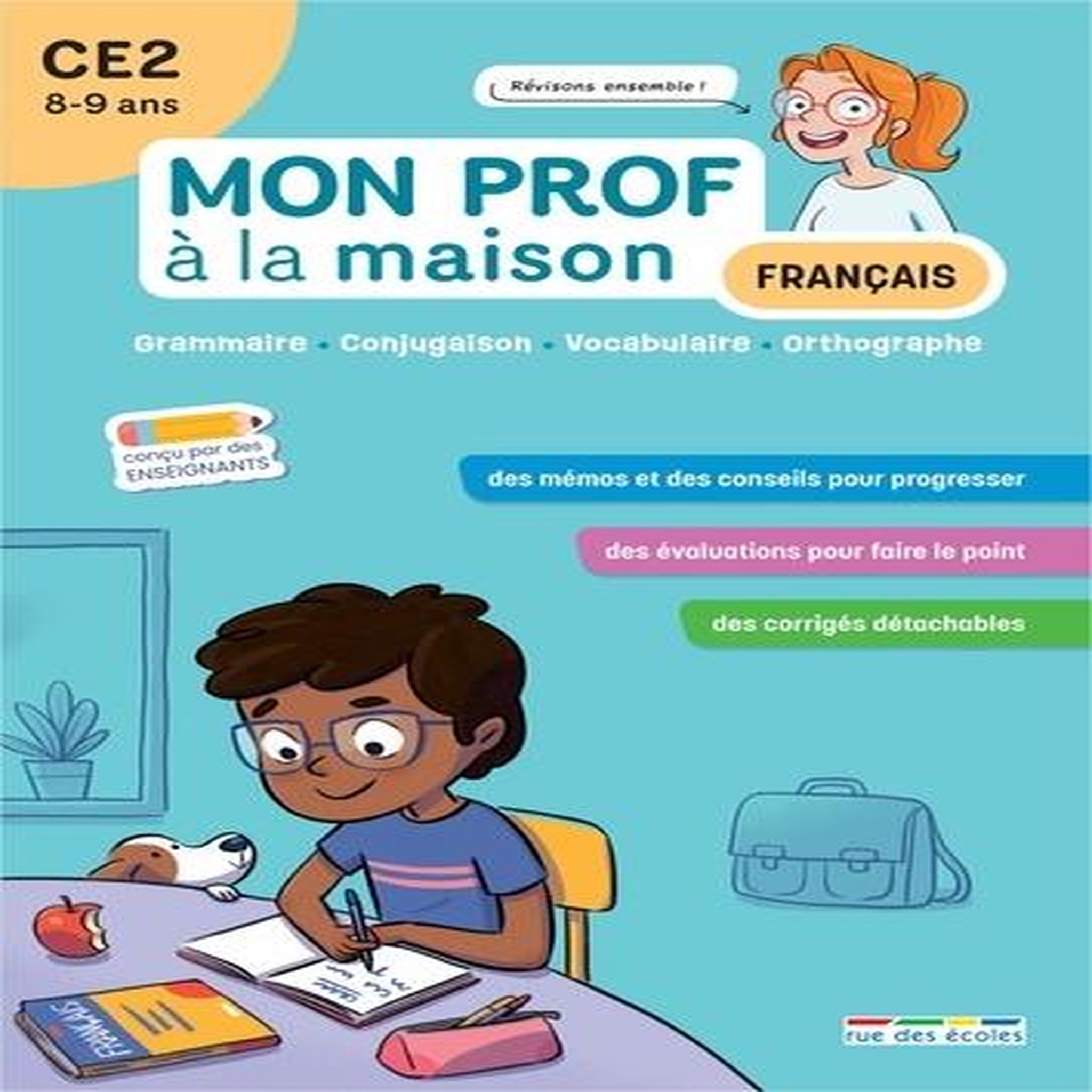 FRANCAIS CE2 MON PROF A LA MAISON, Deschamps Emmanuelle