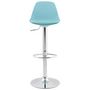 Voir la diapositive 2 : Paris Prix Tabouret de Bar  Queen  81-104cm Bleu