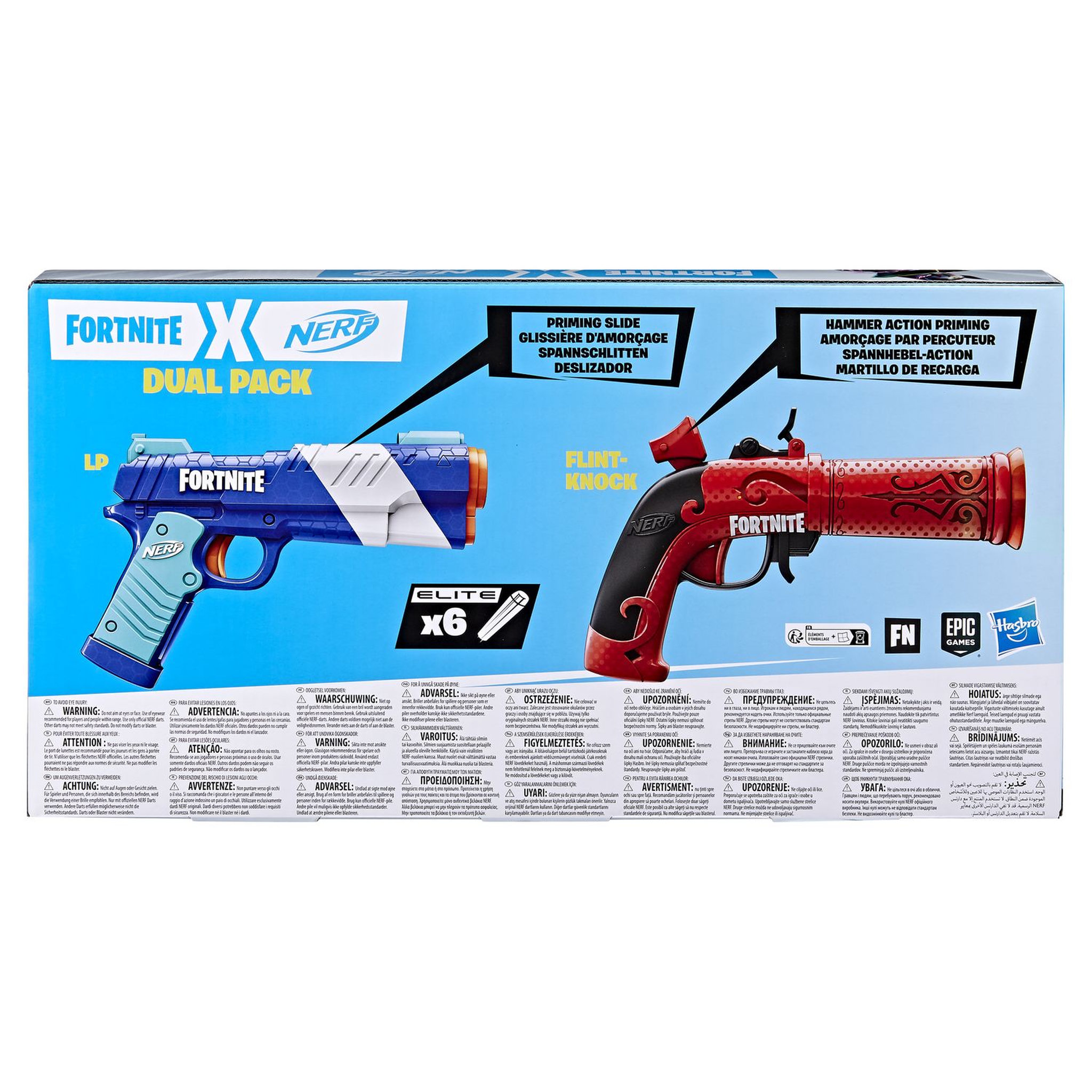 Voir la diapositive 6 : HASBRO Nerf Fortnite Dual Pack