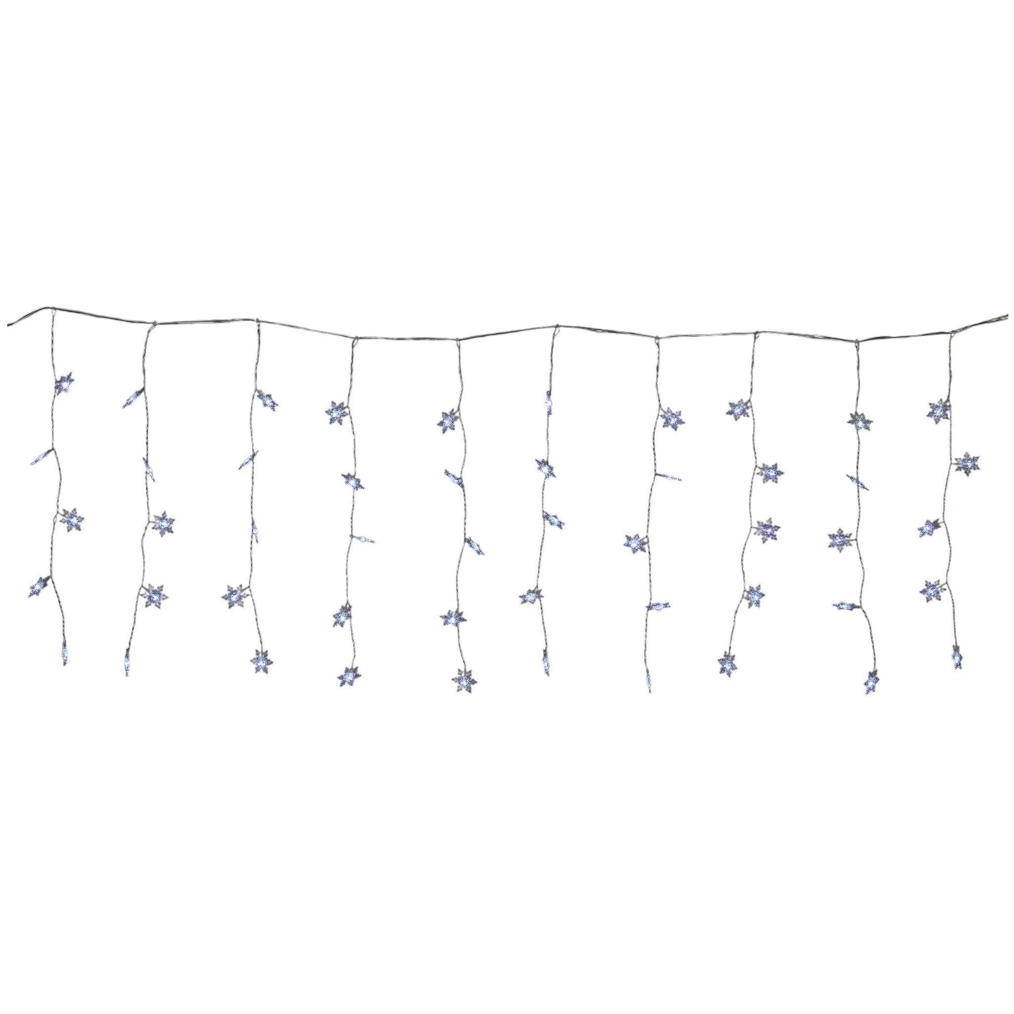 Eden Guirlande électrique banniere 60 led flocons