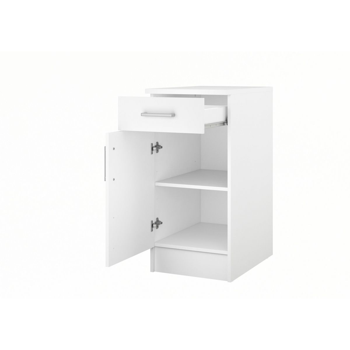 Meuble de cuisine bas 1 porte, 1 tiroir L40 cm P60cm DISCOUNT