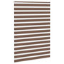 Voir la diapositive 3 : VIDAXL Store zebre marron 160x230cm largeur du tissu 155,9cm polyester
