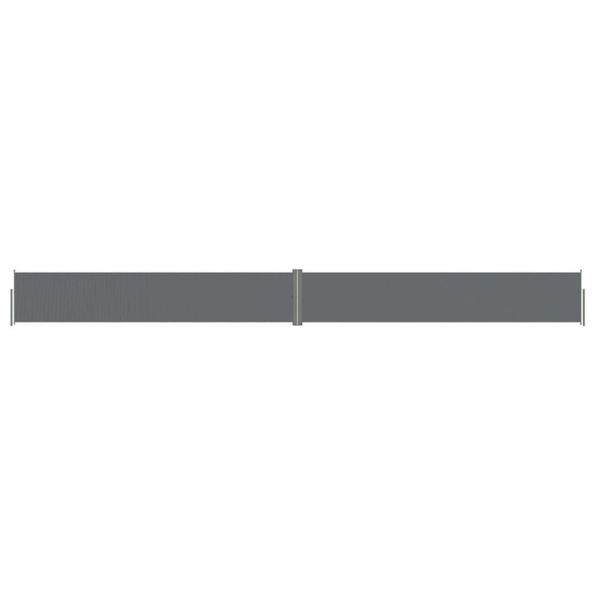 VIDAXL Auvent lateral retractable Anthracite 117x1200 cm