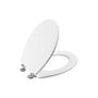 Voir la diapositive 2 : ALLIBERT Abattant wc blanc - 814063