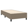 Voir la diapositive 4 : VIDAXL Cadre de lit sans matelas taupe 80x200 cm tissu