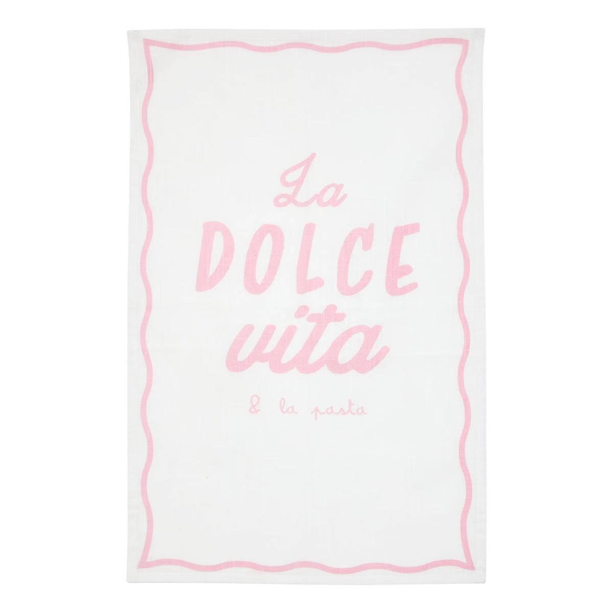 Voir la diapositive 3 : ATMOSPHERA Lot de 3 torchons  della pasta  45x70cm multicolore