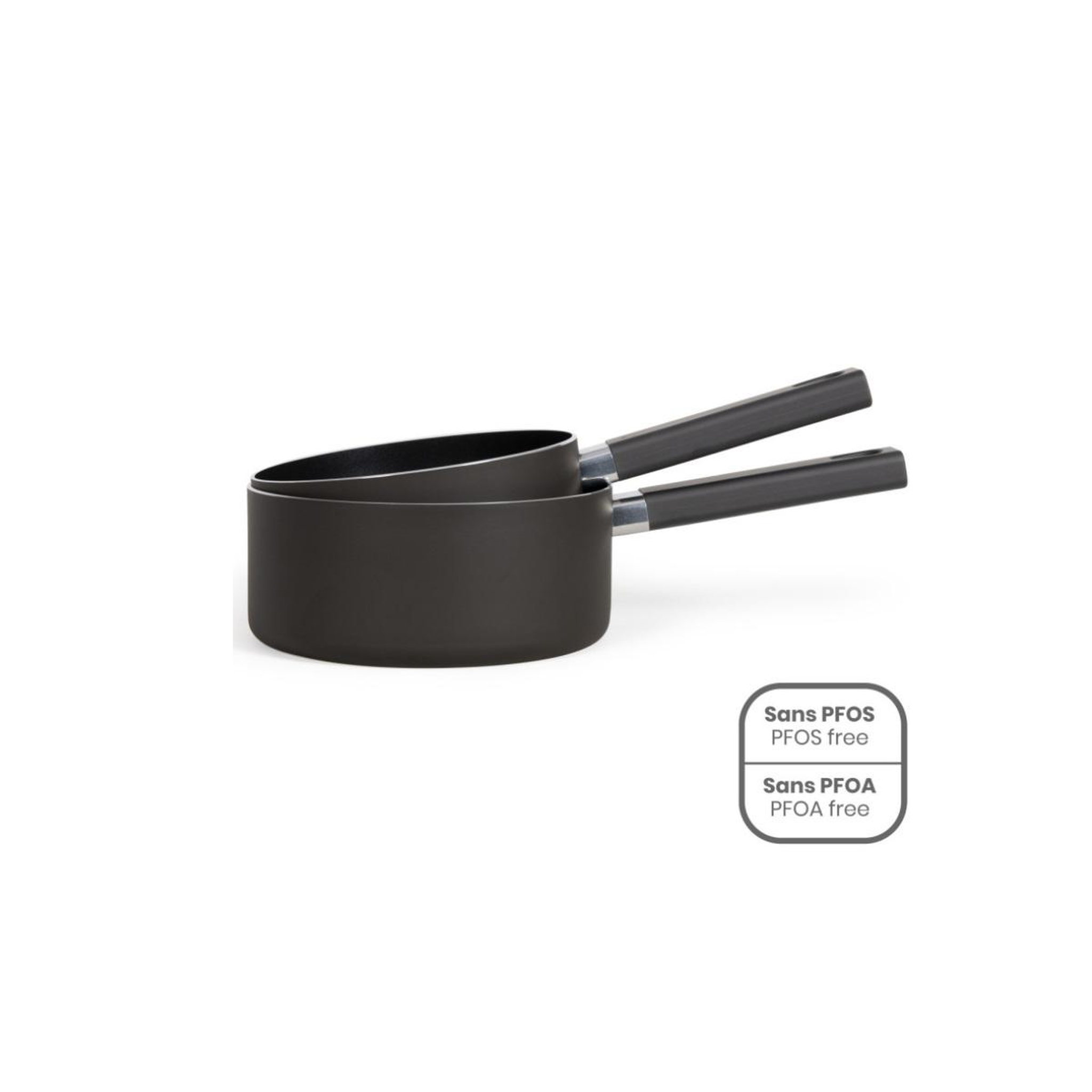 LIVOO Set 2 casseroles aluminium 18 / 20 cm - MEP154N