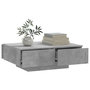 Voir la diapositive 3 : VIDAXL Table basse Gris beton 90x60x31 cm Agglomere