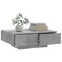 Voir la diapositive 3 : VIDAXL Table basse Gris beton 90x60x31 cm Agglomere
