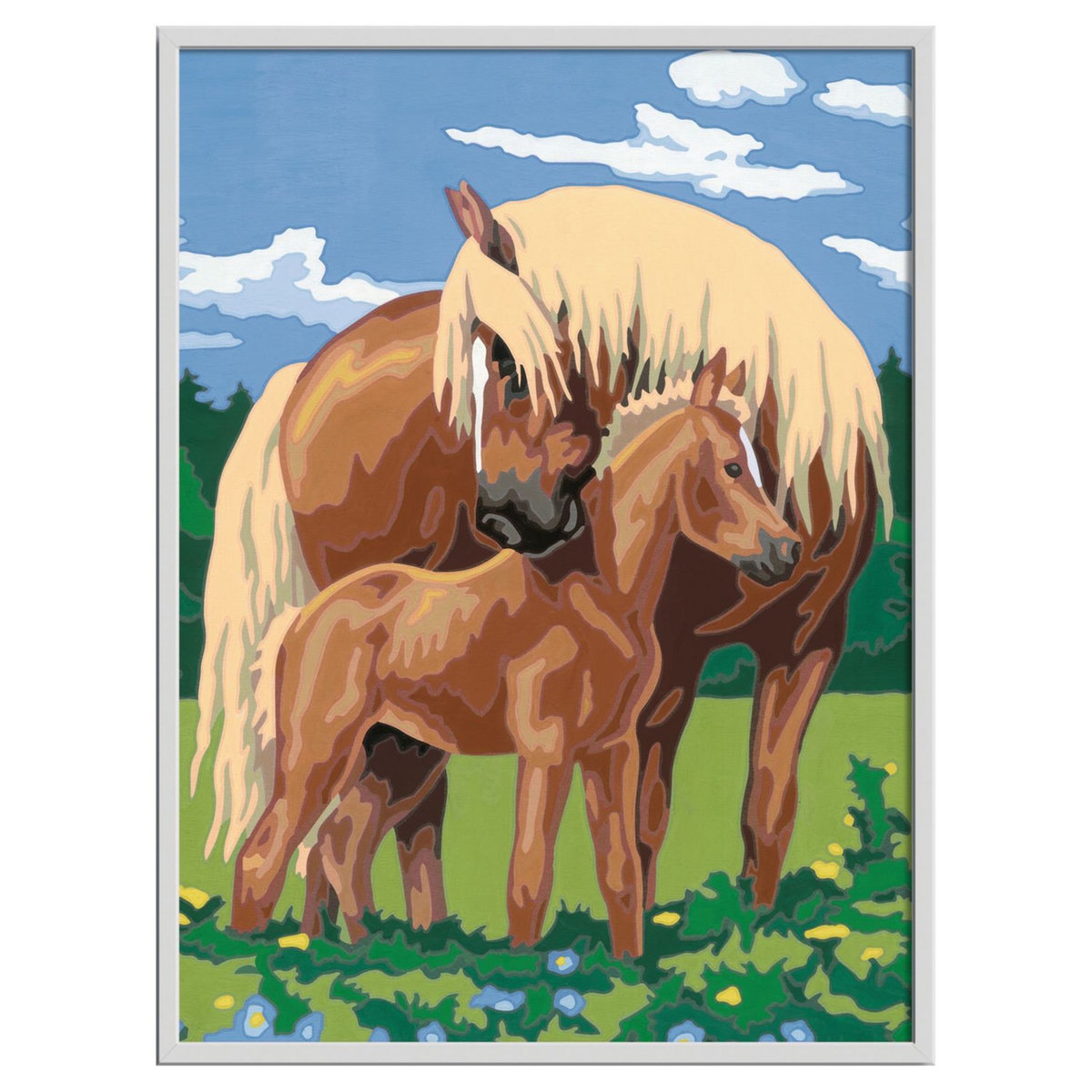 RAVENSBURGER Tableau Numéro d'Art Grand Format