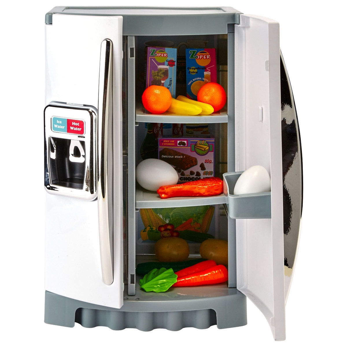 One Two Fun Mon réfrigérateur Américain 46 cm - Jouet imitation