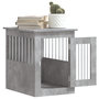 Voir la diapositive 5 : VIDAXL Meuble de cage pour chiens gris beton 45x62x59 cm