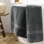 Voir la diapositive 5 : Paris Prix Drap de Bain  Elegance  90x150cm Anthracite