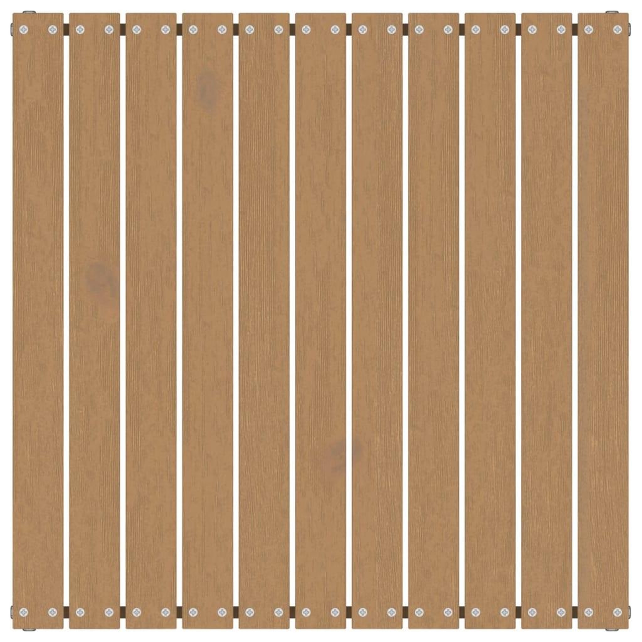 Voir la diapositive 4 : VIDAXL Repose-pied de jardin et coussin Marron miel Bois de pin massif