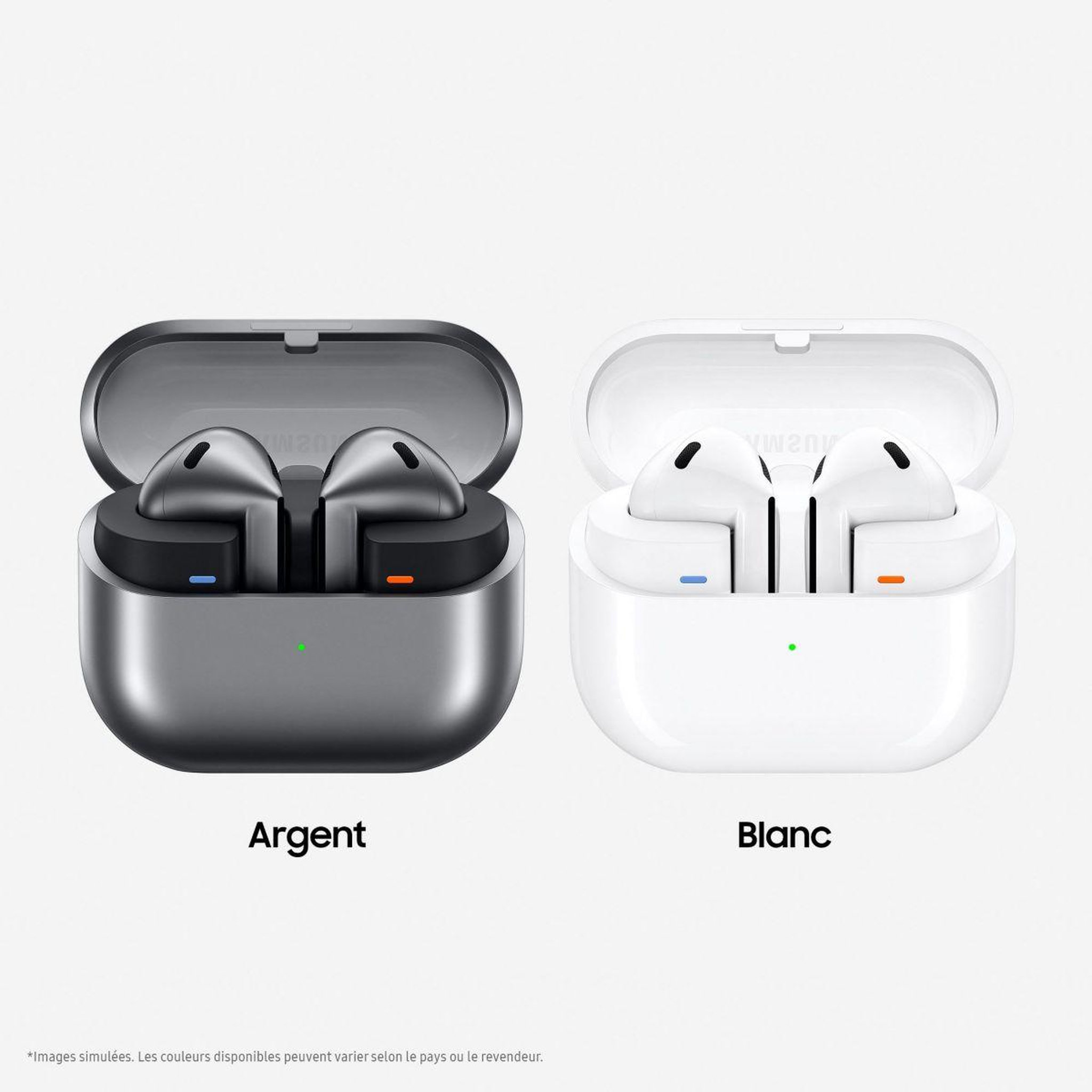 Voir la diapositive 3 : Samsung Ecouteurs Galaxy Buds 3 Blanc