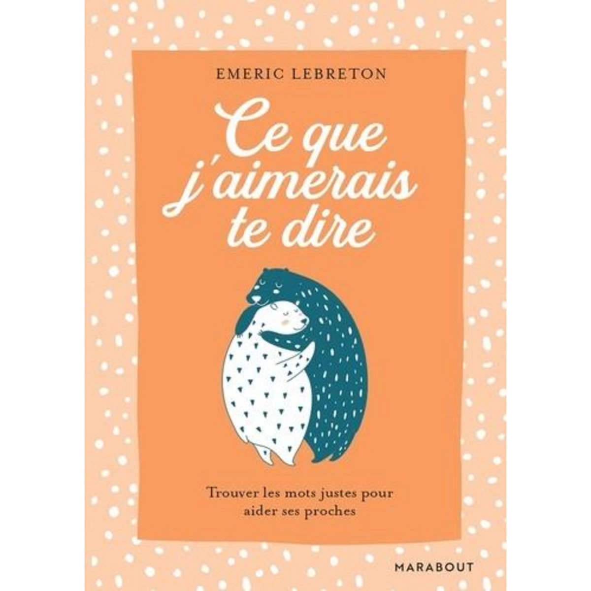 CE QUE J'AIMERAIS TE DIRE, Lebreton Emeric