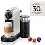 Voir la diapositive 2 : DELONGHI DeLonghi Coffeemachine Nespresso CitiZ EN 267 WAE DelonghiWAE Delonghi WAE white black (EN 267.WAE)