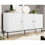 Voir la diapositive 6 : BEST MOBILIER Lavaggi - buffet bas - 3 portes - 150 cm