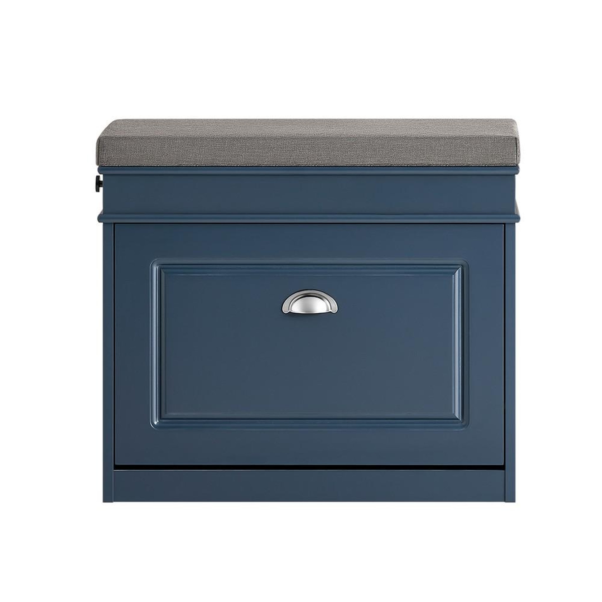 SOBUY SoBuy - Banc de Rangement à Chaussures avec Un Tiroir - Classique - FSR82-K. Coloris disponibles : Blanc, Bleu, Gris, Noir