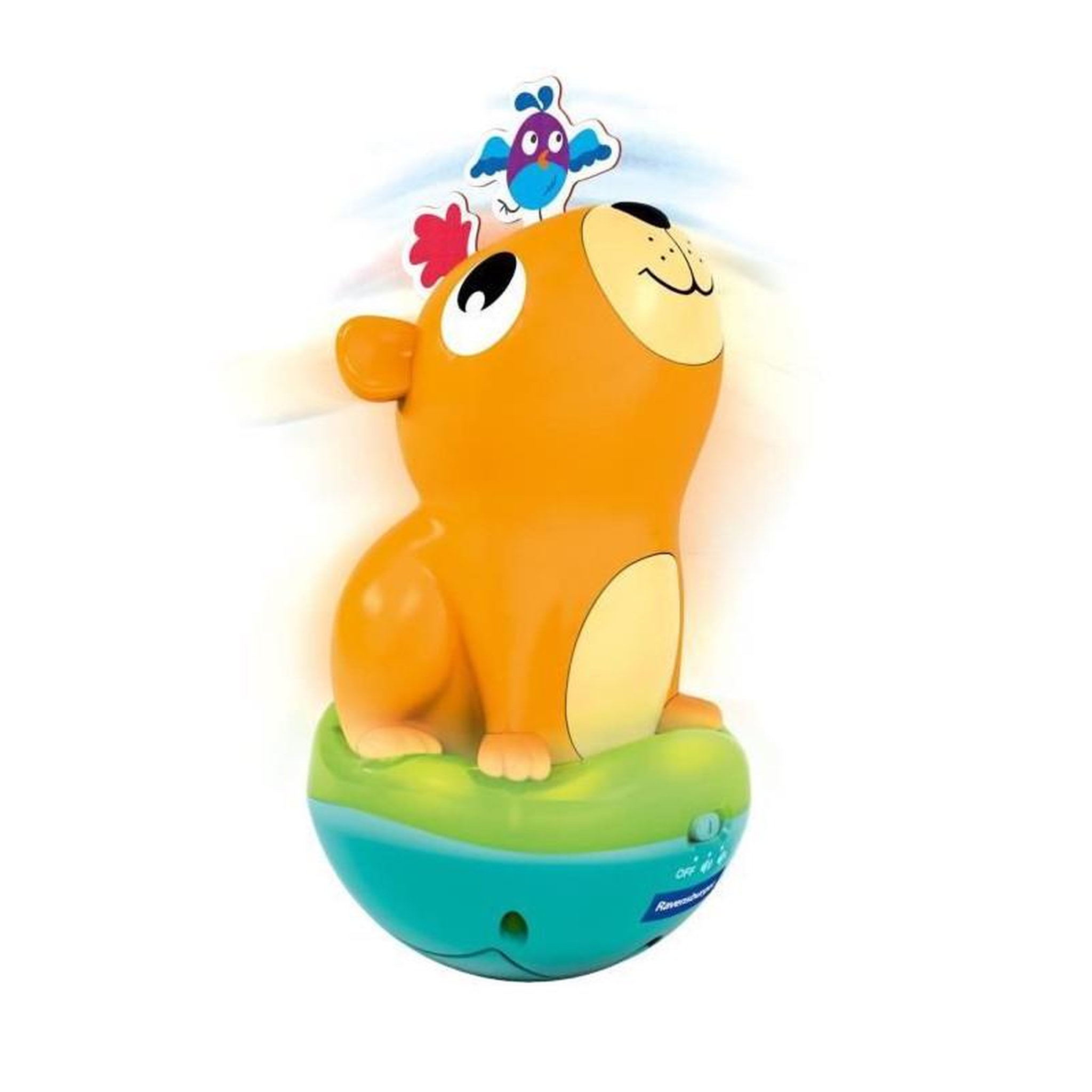 Voir la diapositive 3 : RAVENSBURGER Jouet musical Ravensburger Culbuto Sonore Capybara vert
