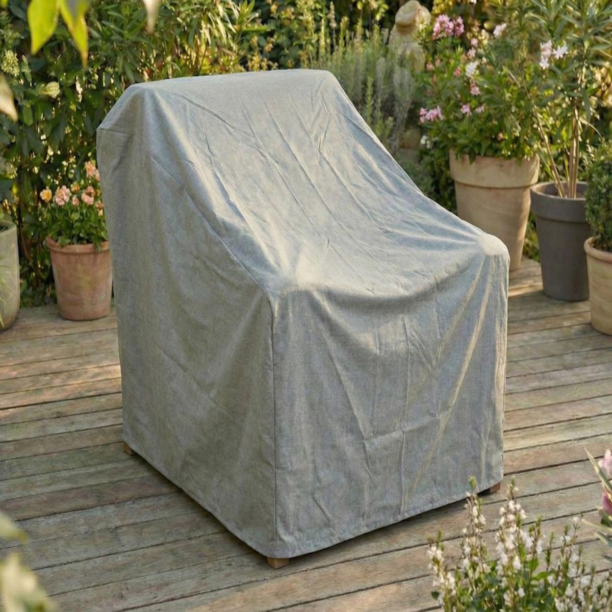 Jardiline Housse de protection Cover Garden pour fauteuil de jardin - 85 x 85 x 70 cm - Jardiline