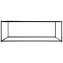 Voir la diapositive 2 : ATMOSPHERA Table basse carrée en métal L100cm ODILE
