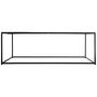 Voir la diapositive 2 : ATMOSPHERA Table basse carrée en métal L100cm ODILE