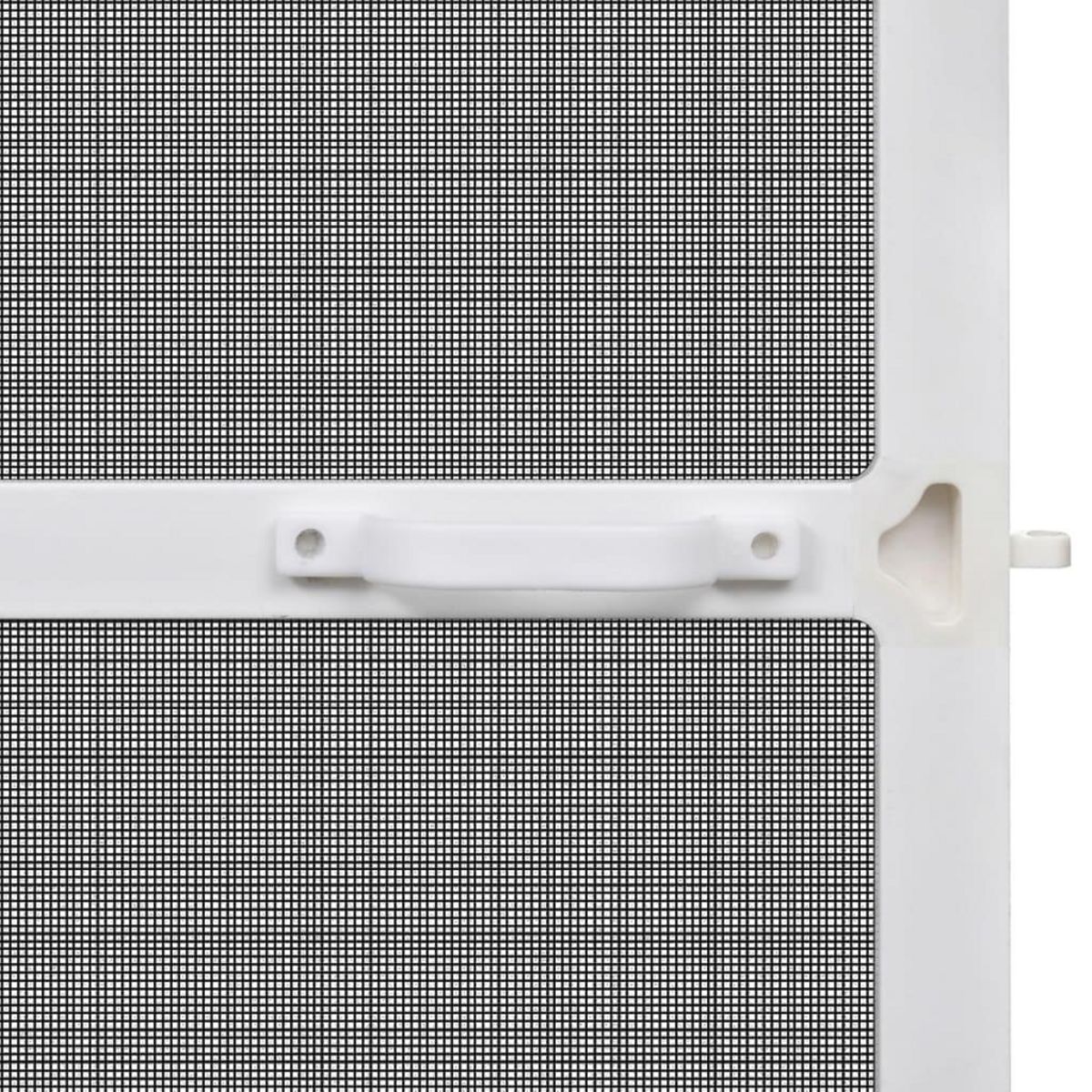 VIDAXL Moustiquaire a charniere pour portes Blanc 100 x 215 cm