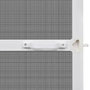 Voir la diapositive 4 : VIDAXL Moustiquaire a charniere pour portes Blanc 100 x 215 cm