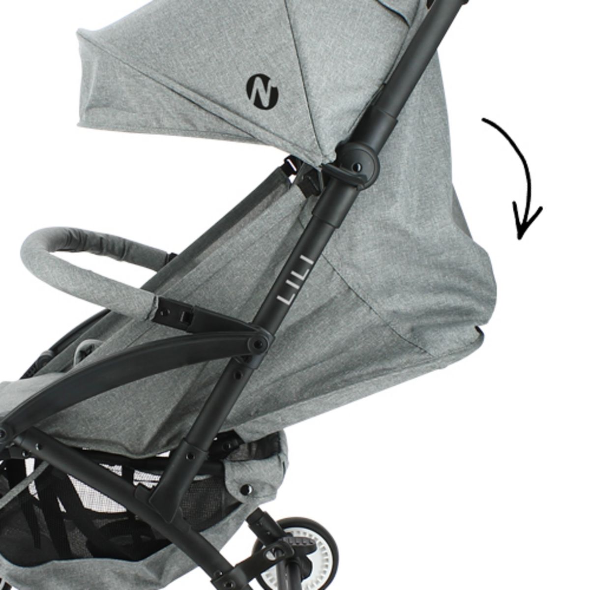 NANIA Poussette 2 en 1 Lili + siège auto Beone groupe 0+