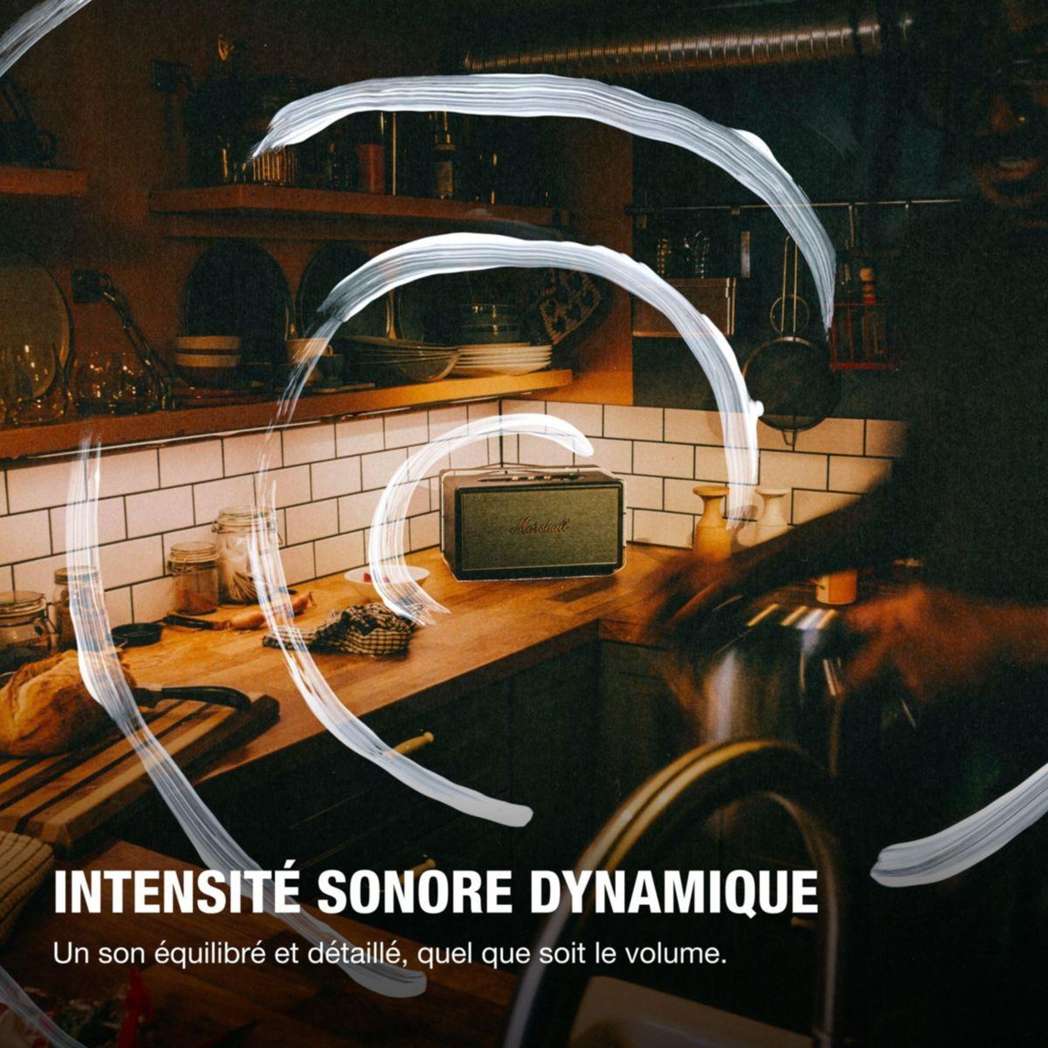 Voir la diapositive 4 : MARSHALL Enceinte résidentielle stanmore iv noir