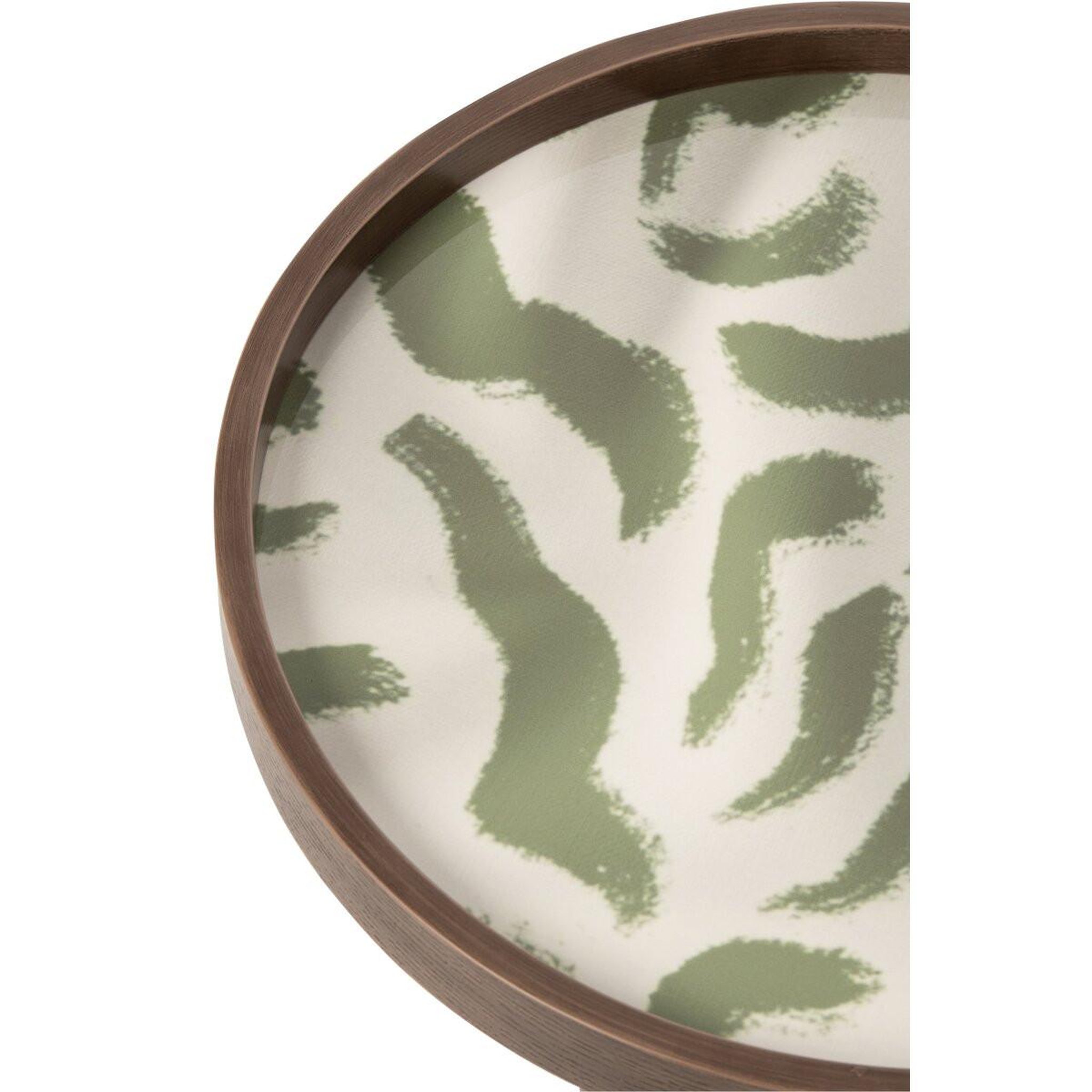 Voir la diapositive 4 : J-LINE Lot de 3 Tables Basses Gigognes  Yann  60cm Vert Olive