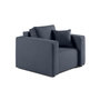 Voir la diapositive 1 : BEST MOBILIER Topaze - fauteuil - en tissu