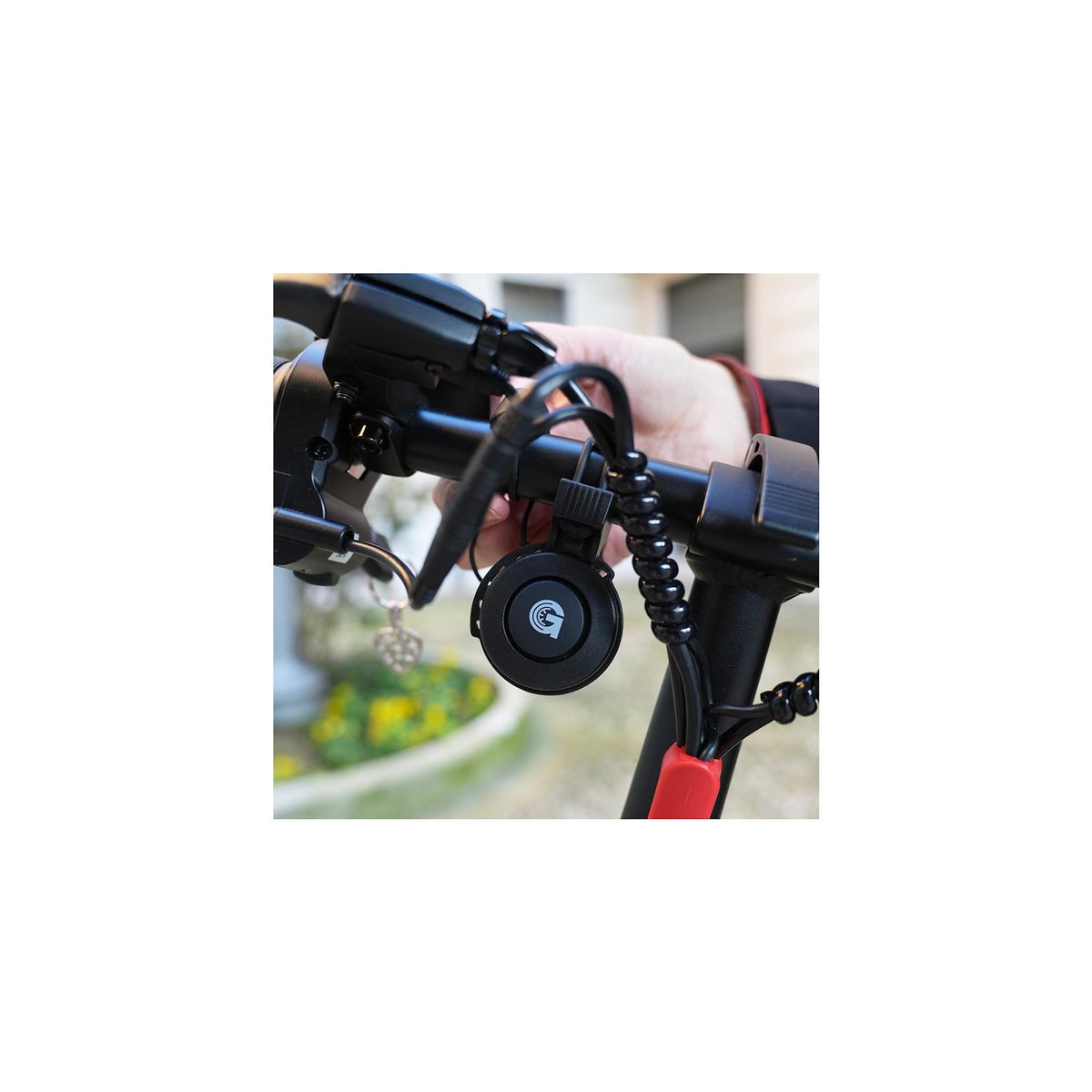 URBANGLIDE Klaxon UrbanGlide 120 dB – Avertisseur sonore puissant pour trottinette électrique