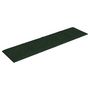 Voir la diapositive 4 : VIDAXL Panneaux muraux 12 pcs Vert fonce 60x15 cm Velours 1,08 m^2