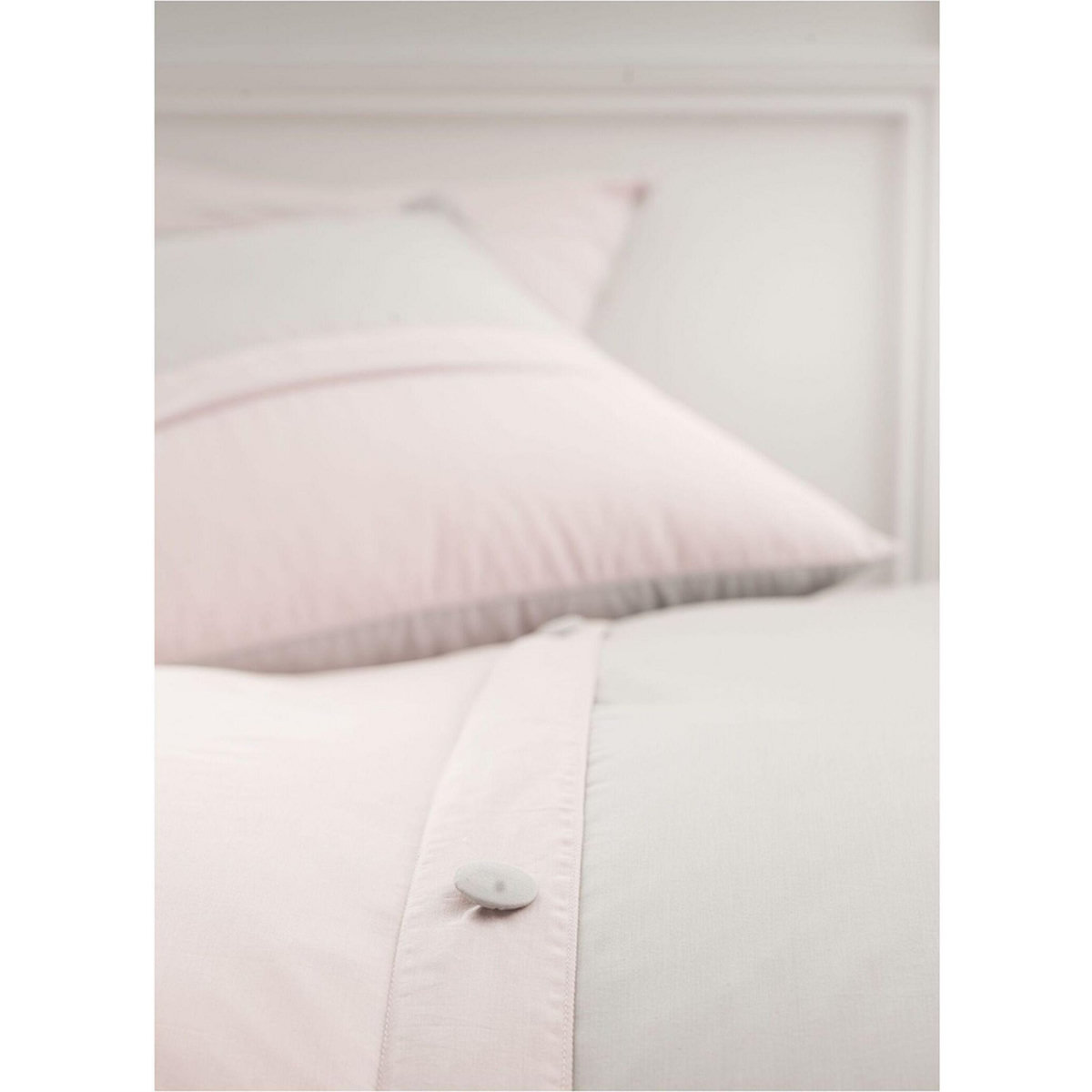 Home collection Parure de housse de couette avec taies percale