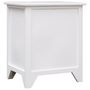 Voir la diapositive 4 : VIDAXL Table de chevet Blanc 38x28x45 cm Bois de Paulownia