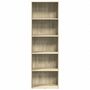 Voir la diapositive 4 : VIDAXL Bibliotheque chene sonoma 60x30x189 cm bois d'ingenierie