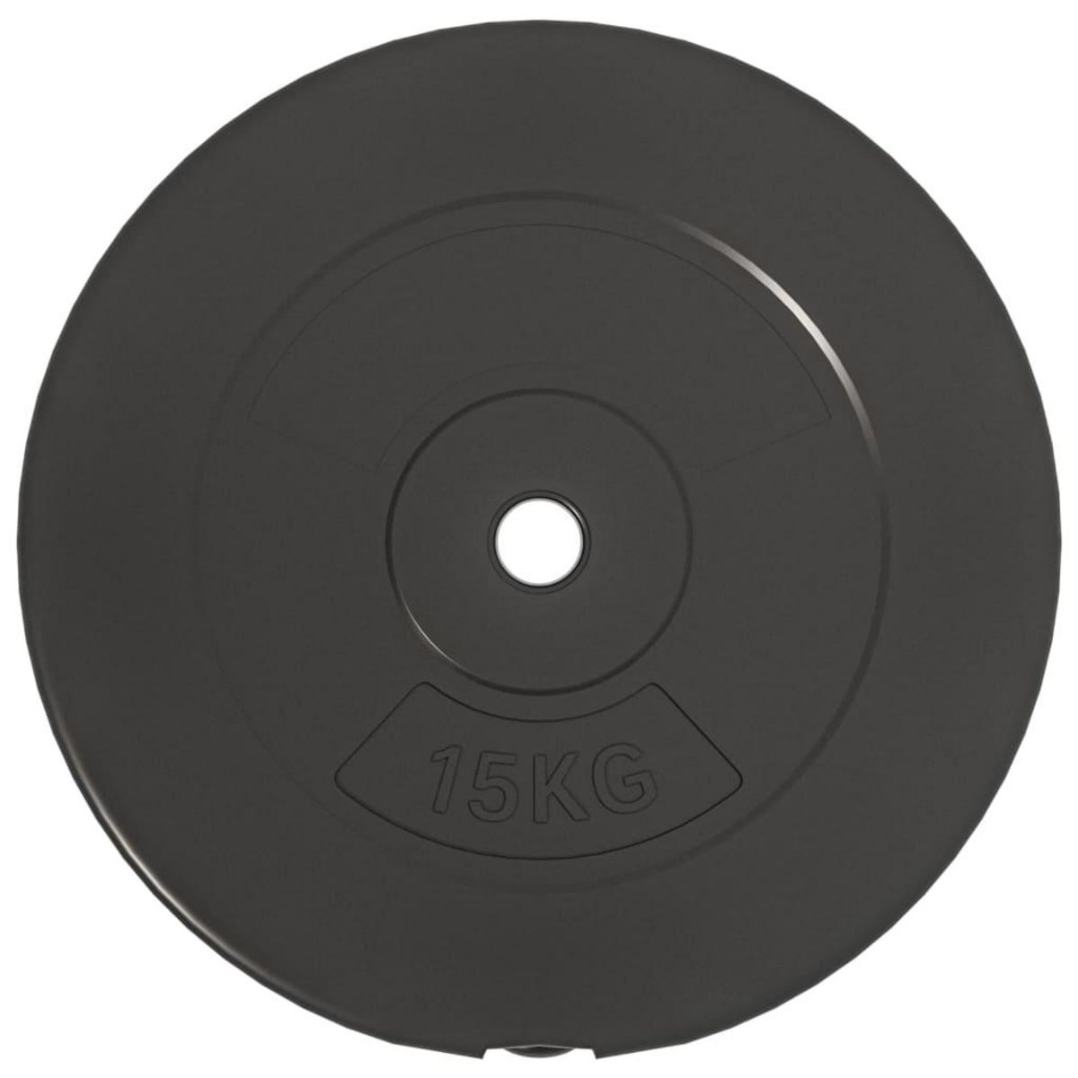 VIDAXL Plaques de poids 2 pcs 30 kg Beton