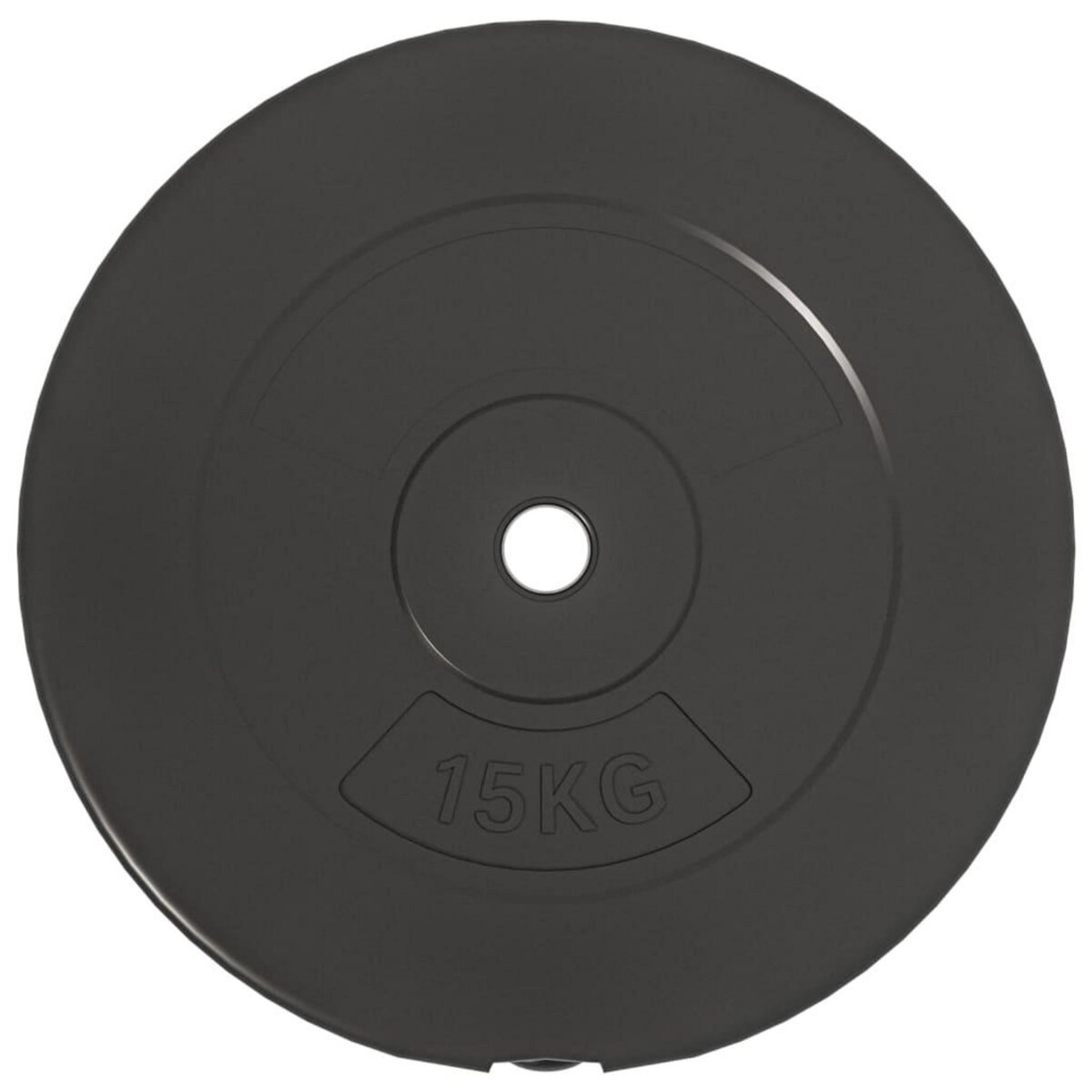 VIDAXL Plaques de poids 2 pcs 30 kg Beton