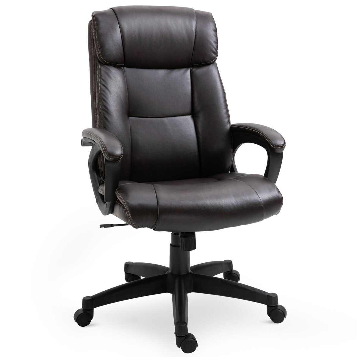 Chaise de bureau ergonomique réglable revêtement maille gris