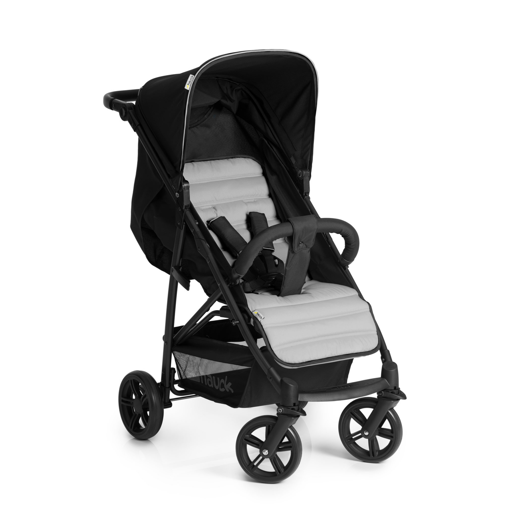 Voir la diapositive 1 : HAUCK Poussette Shopper Hauck Rapid 4 - Caviar Argent