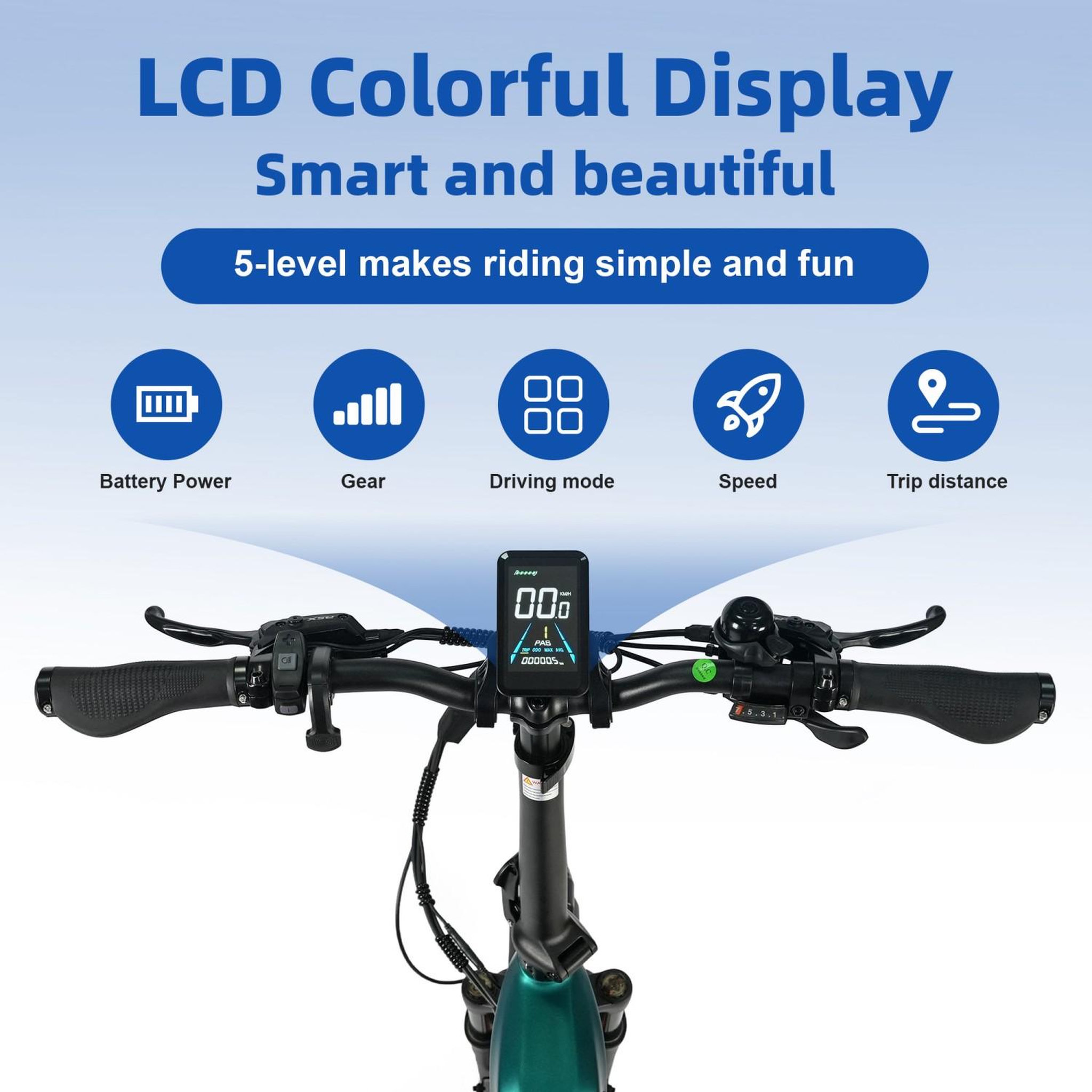 Voir la diapositive 6 : TTGO Vélo électrique TTGO F8 en fibre de carbone, autonomie de 110 km
